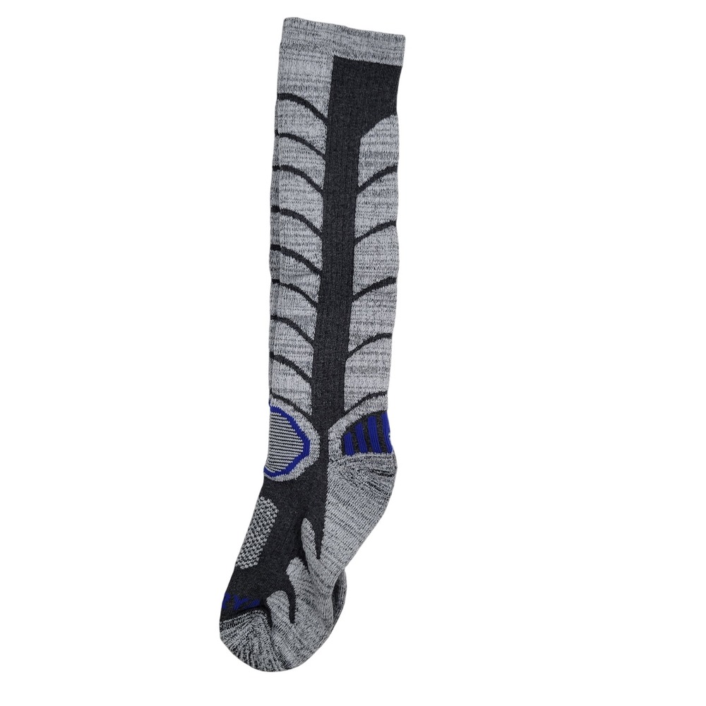 WEIERYA WINTER SKI‎ SOCKS MOUNTAIN SNOW BLUE GREY LARGE NWOT